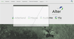 Desktop Screenshot of grupoalter.com.mx